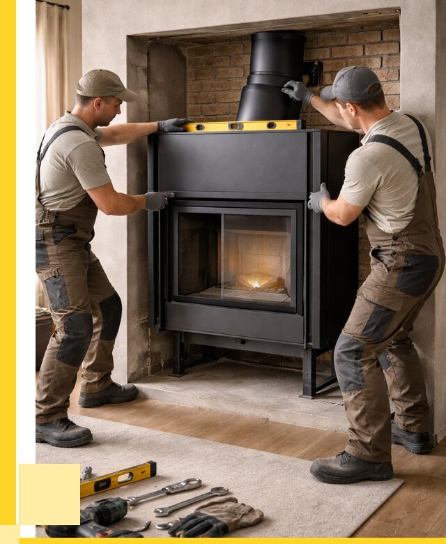 Установка каминных топок в Советской Гавани под ключ от 18700 р. | ЭриданСвс