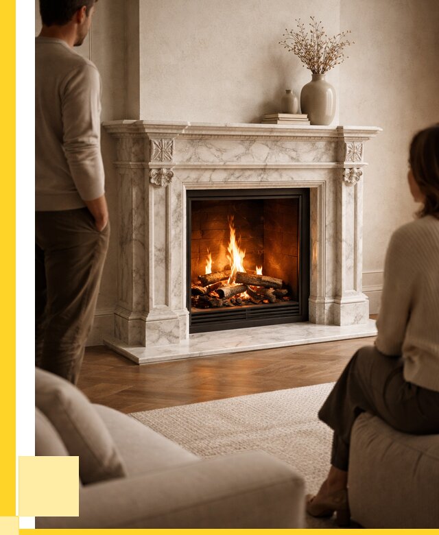 Мраморные камины под ключ в Советской Гавани от 259725 р. | ЭриданСвс