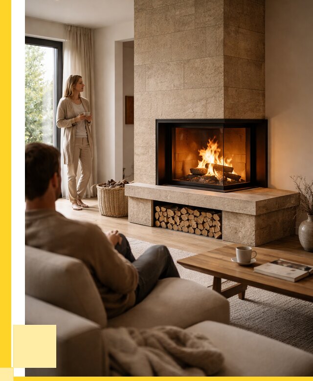 Угловые камины из кирпича установка в Советской Гавани от 155835 р. ЭриданСвс