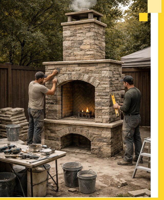 Проектирование и установка уличных каминов в Советской Гавани