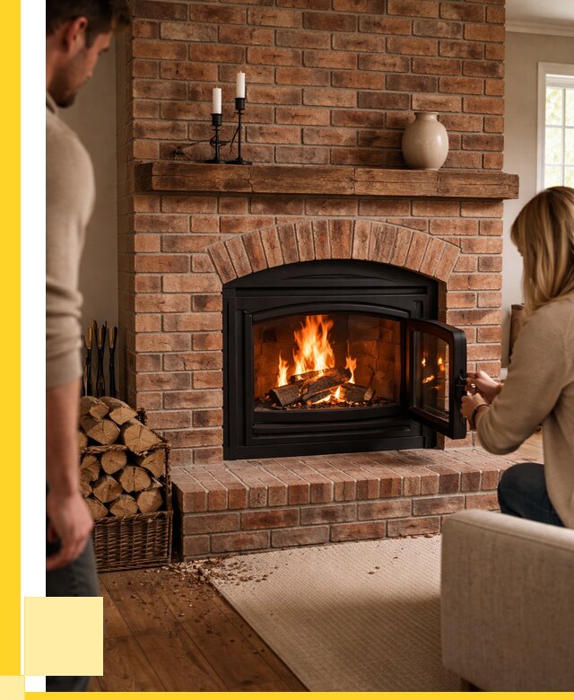 Кирпичные камины под ключ в Советской Гавани от 155835 р. | ЭриданСвс