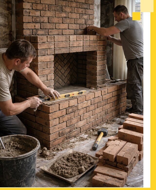 Изготовление и установка кирпичных каминов в Советской Гавани