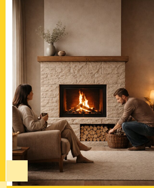 Камины для дома в Советской Гавани под ключ от 155835 р. | ЭриданСвс