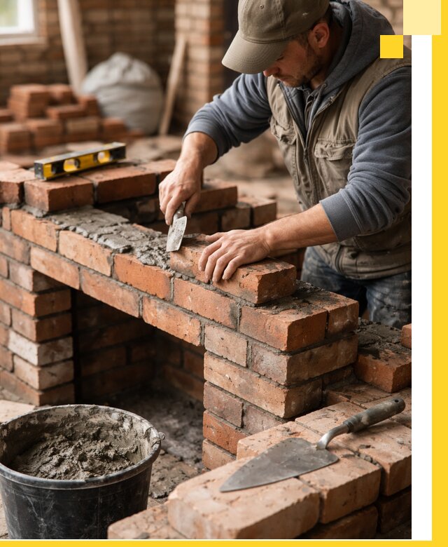 Кладка каминов под ключ в Советской Гавани профессиональная отделка и монтаж