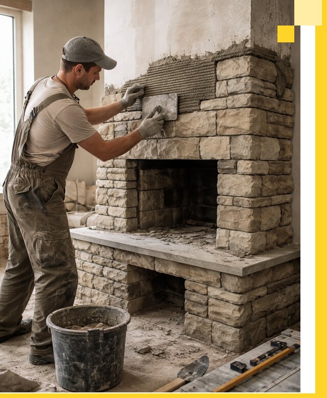 Строительство каминов под ключ в Советской Гавани от проектирования до монтажа