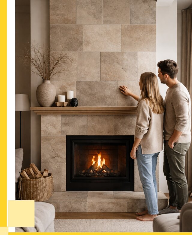 Облицовка каминов керамогранитом в Советской Гавани от 4675 р. | ЭриданСвс