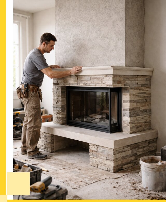 Изготовление каминов под ключ в Советской Гавани от 155835 р. | ЭриданСвс