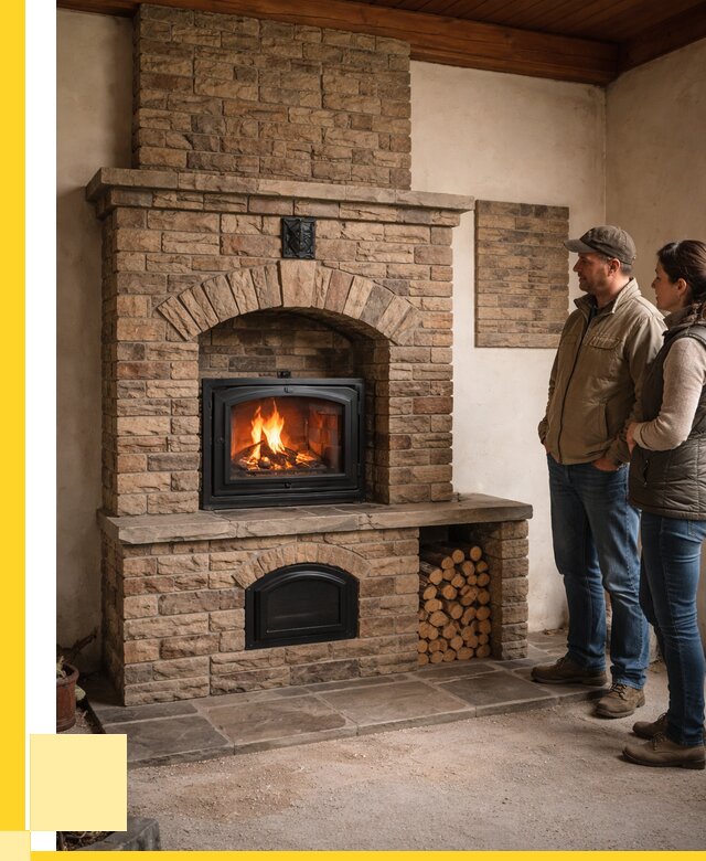 Кирпичная печь под ключ в Советской Гавани от 155835 р. | ЭриданСвс