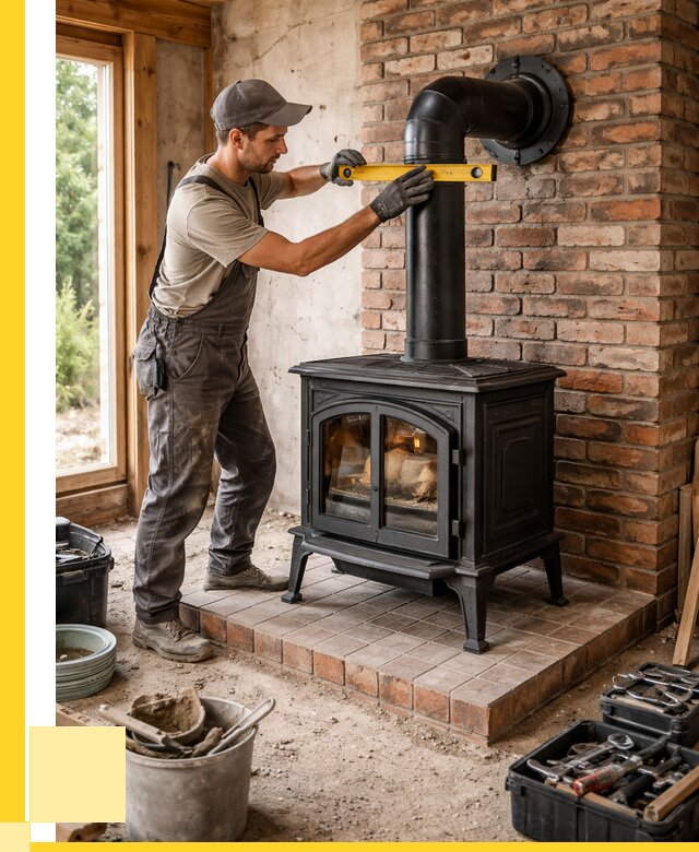 Монтаж печей установка банной печи в Советской Гавани от 15584 р. | ЭриданСвс