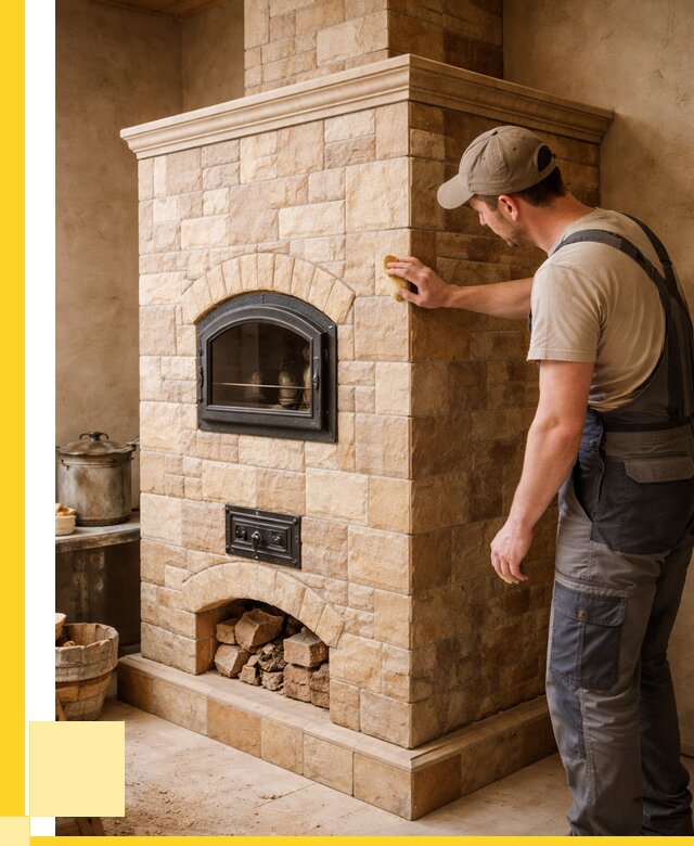 Облицовка печей в Советской Гавани от 4675 р. под ключ | ЭриданСвс