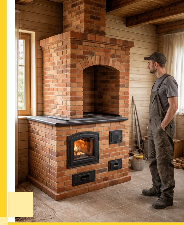 Кирпичные печи в Советской Гавани: купить от 155835 р. | ЭриданСвс