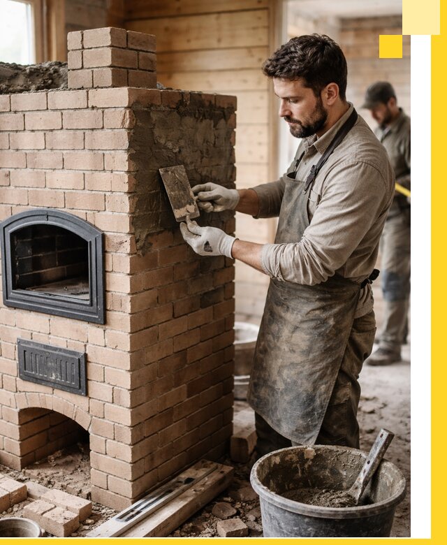 Изготовление и установка печей-шведок под ключ в Советской Гавани