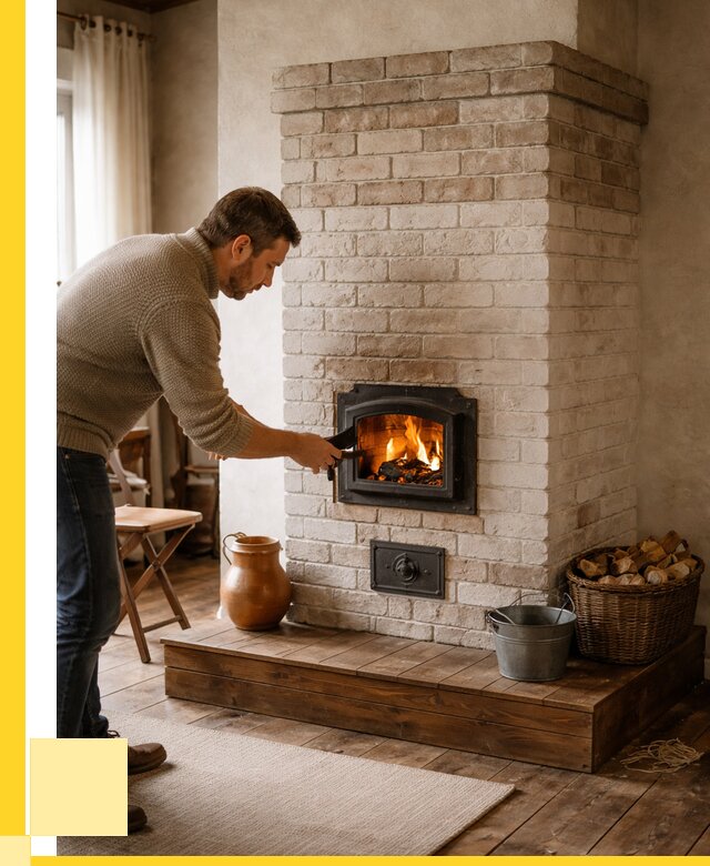 Печь голландка из кирпича в Советской Гавани от 88307 р. | ЭриданСвс