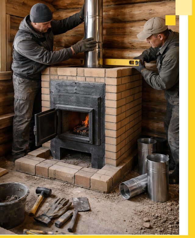 Проектирование, изготовление и установка банных печей в Советской Гавани