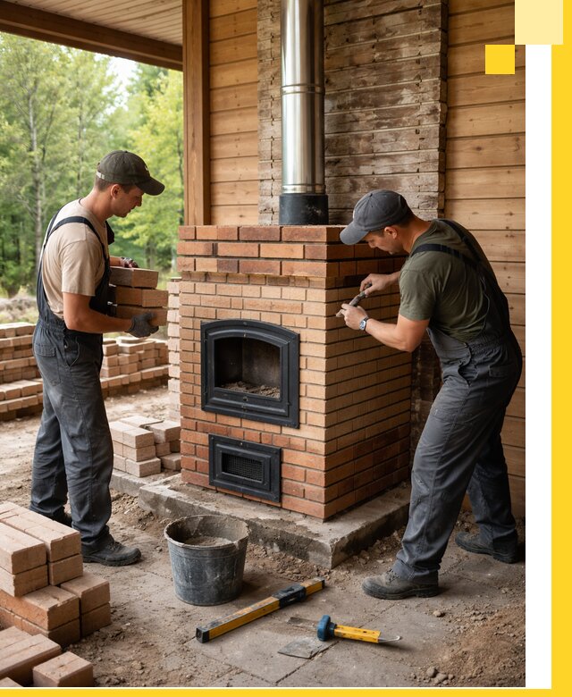 Производство и установка дачных печей под ключ в Советской Гавани
