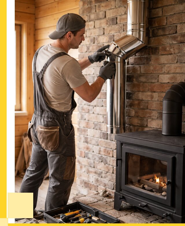 Монтаж дымоходов для печей в Советской Гавани от 7792 р. | ЭриданСвс