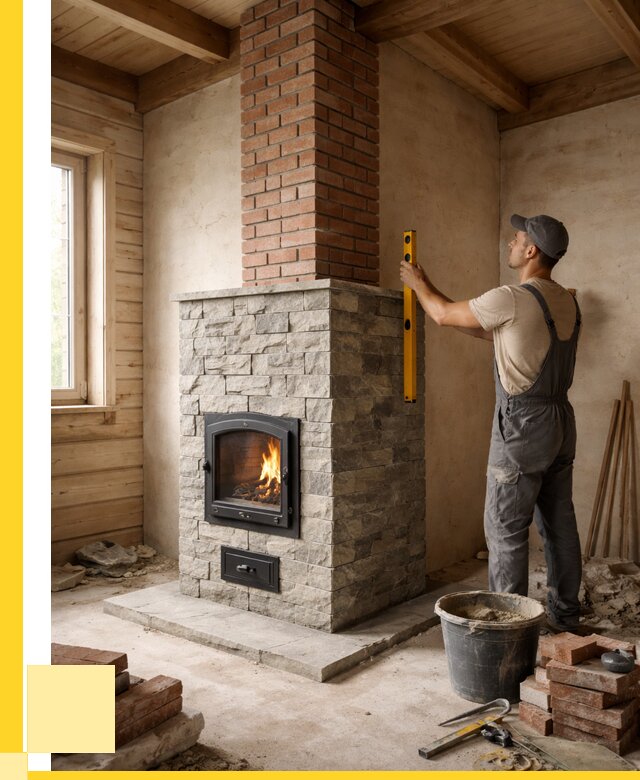 Печи и дымоходы под ключ в Советской Гавани от 46751 р., ЭриданСвс