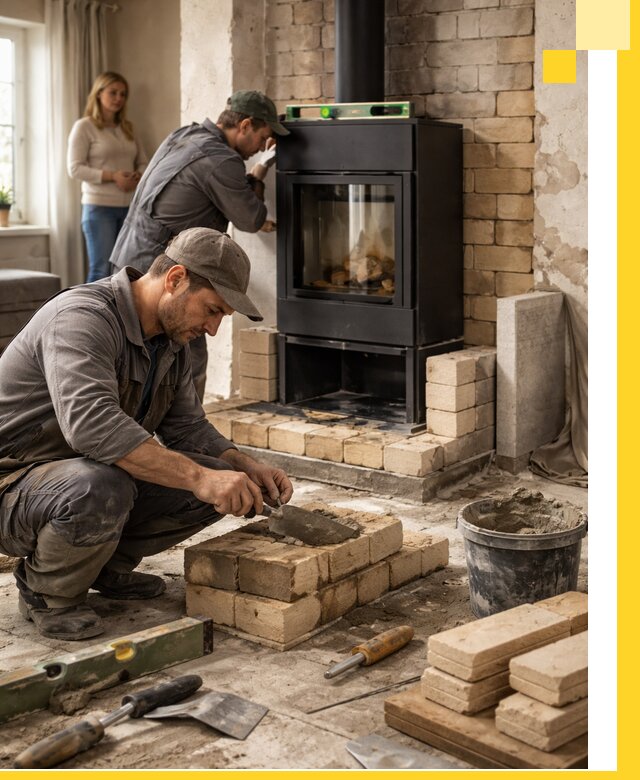 Печи и камины под ключ: проект, установка в Советской Гавани