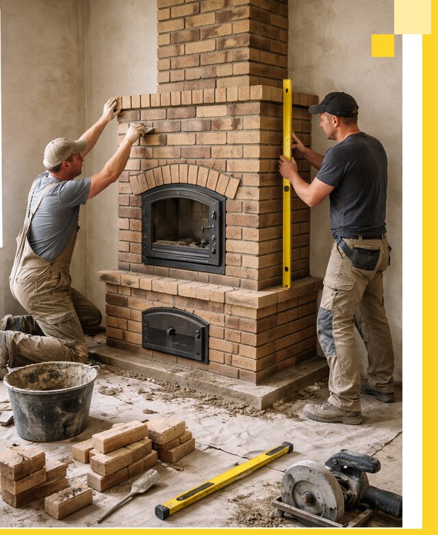 Продажа и установка печей и каминов для дома под ключ в Советской Гавани