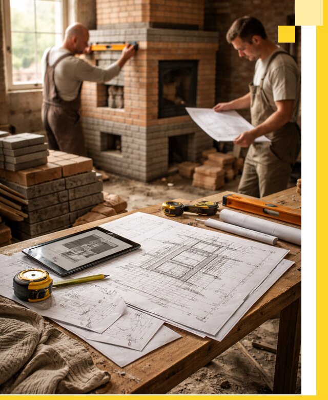 Проекты печей и каминов с индивидуальным дизайном в Советской Гавани