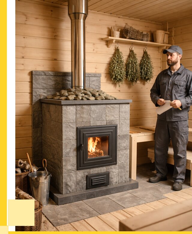 Печи для бани под ключ в Советской Гавани от 124668 р. | ЭриданСвс