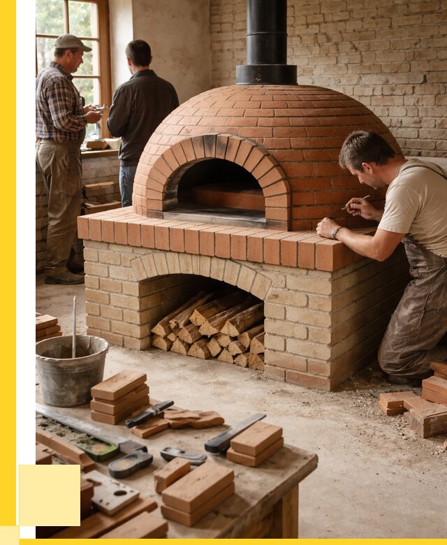 Помпейская печь дровяная для пиццы в Советской Гавани | ЭриданСвс от 207780 р.