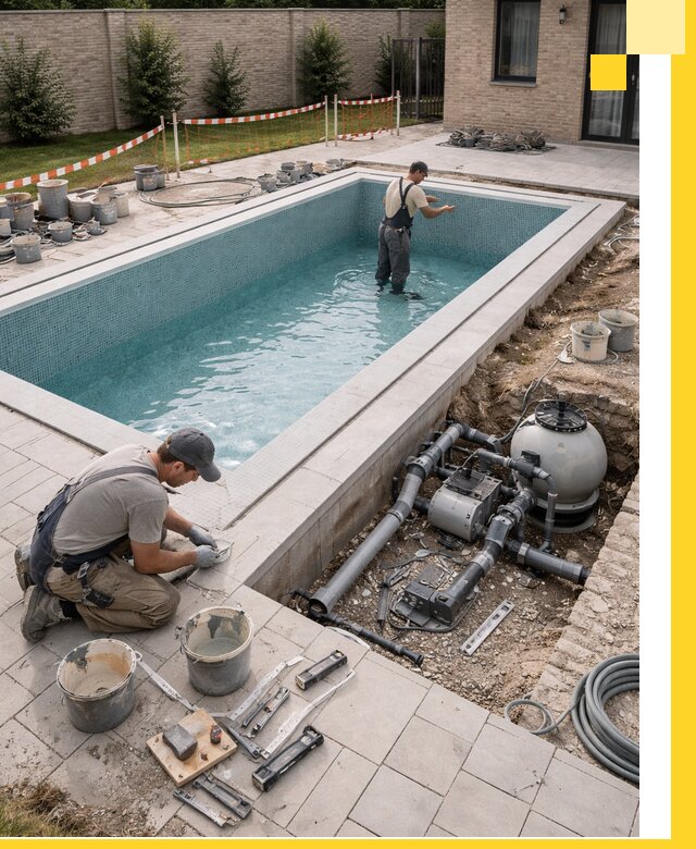 Строительство бассейнов под ключ в Советской Гавани: проекты и монтаж