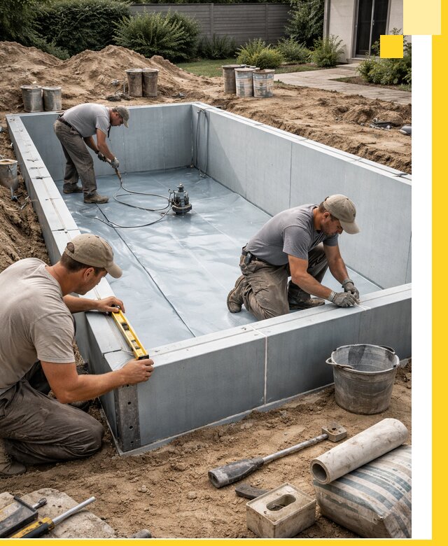 Профессиональный монтаж бассейнов под ключ в Советской Гавани с гарантией