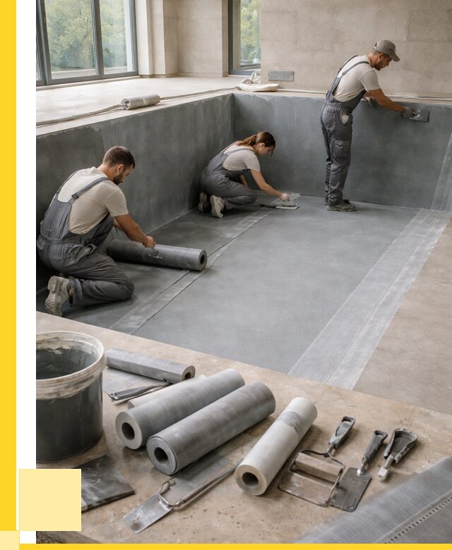 Гидроизоляция бассейнов в Советской Гавани от 2078 р., ЭриданСвс