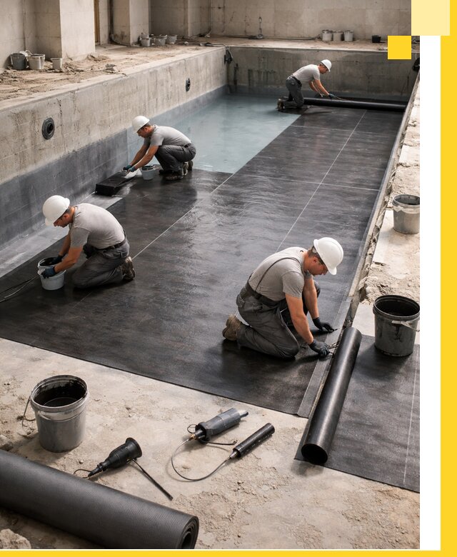 Профессиональная гидроизоляция бассейнов и чаш в Советской Гавани под ключ