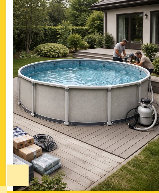 Купить каркасные бассейны в Советской Гавани от 46751 р. | ЭриданСвс