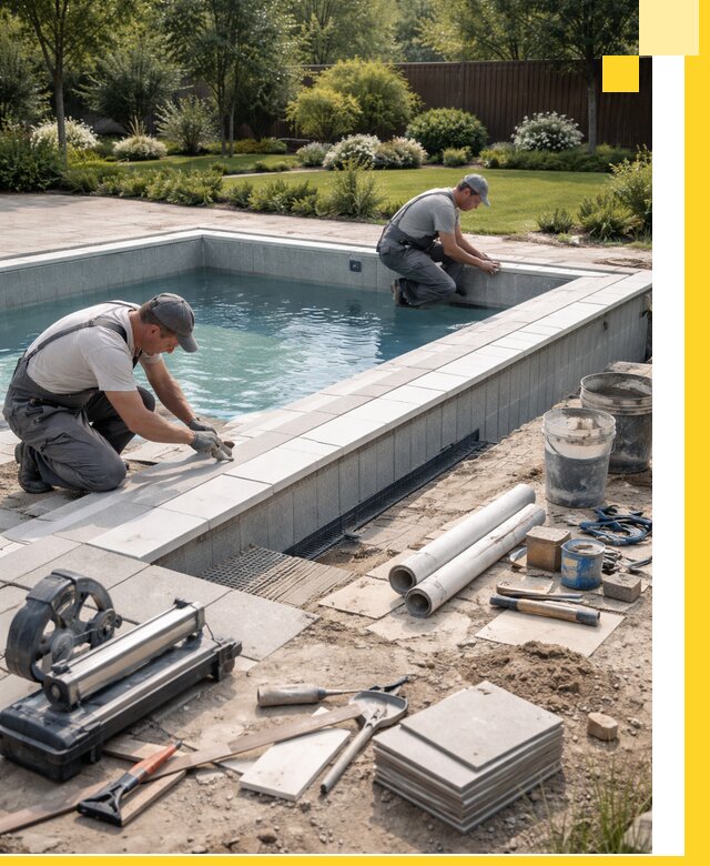 Строительство открытых бассейнов под ключ в Советской Гавани профессионально