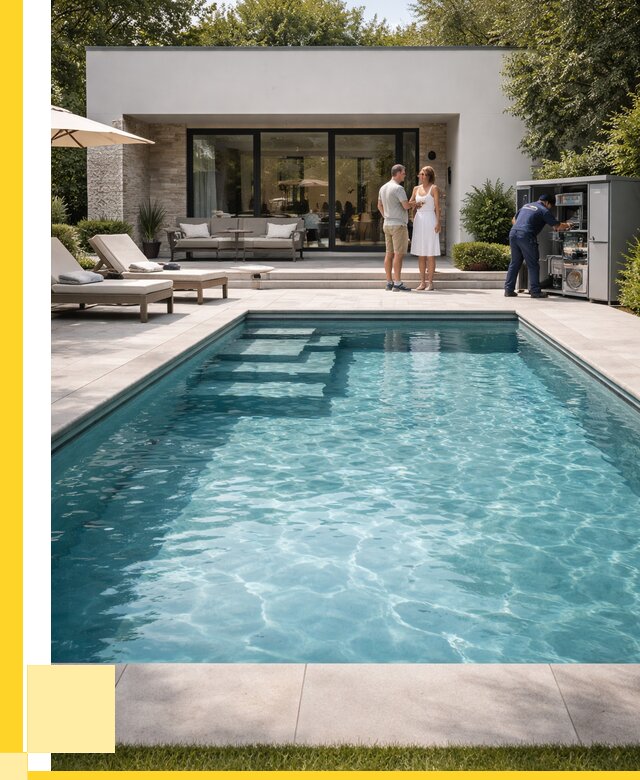 Бассейн в доме в Советской Гавани под ключ от 1246680 р. | ЭриданСвс