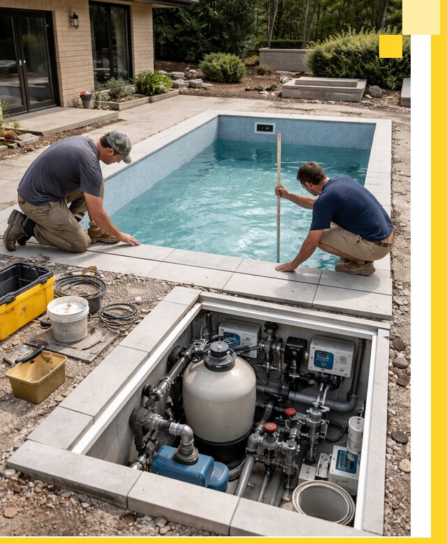 Строительство качественных домашних бассейнов под ключ в Советской Гавани