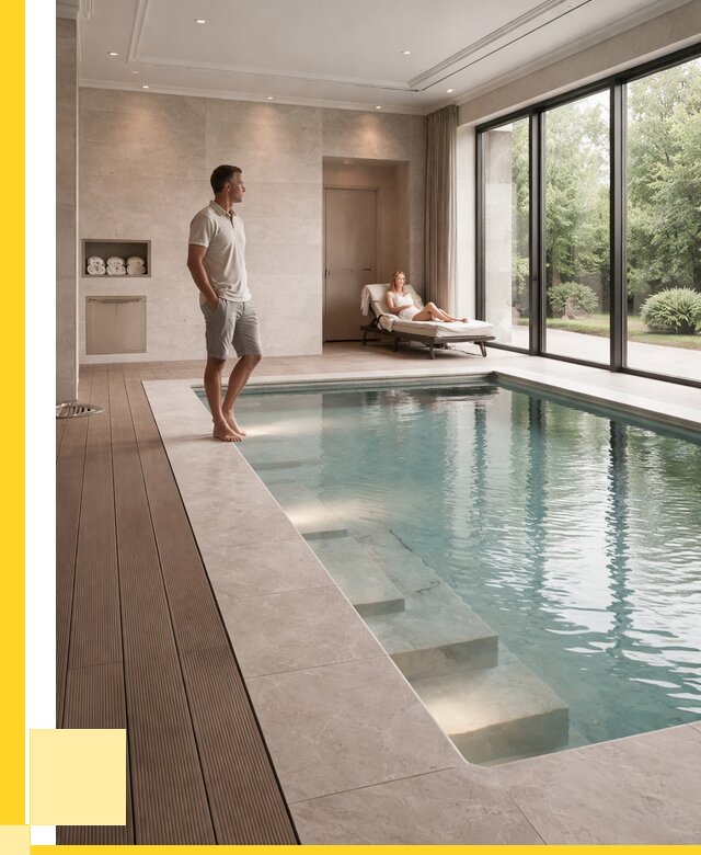 Бассейны в коттедже под ключ в Советской Гавани от 1246680 р. | ЭриданСвс