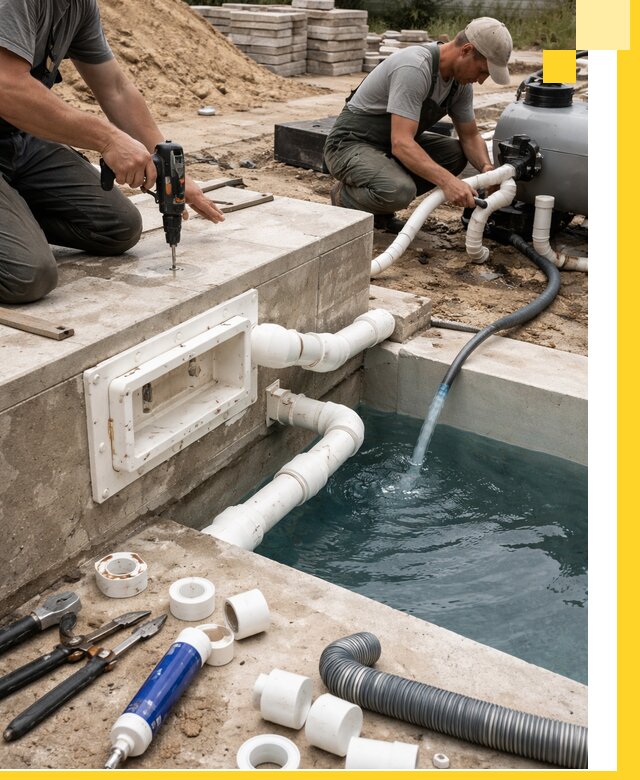 Строительство скиммерных бассейнов под ключ в Советской Гавани