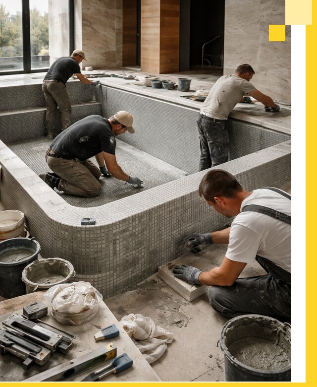 Строительство и установка СПА бассейнов под ключ в Советской Гавани