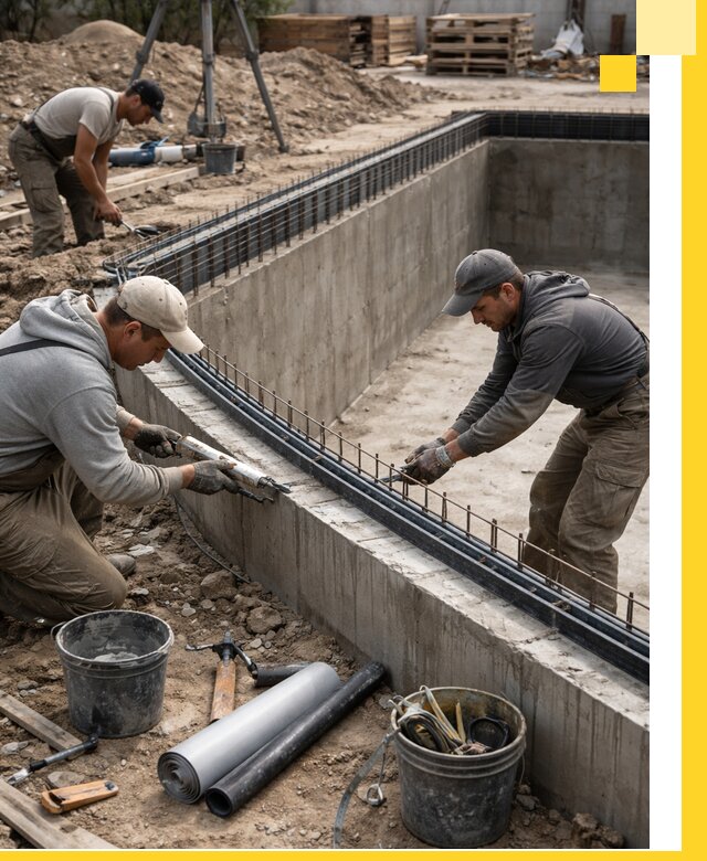 Качественный монтаж чаши бассейна в Советской Гавани под ключ с гарантией