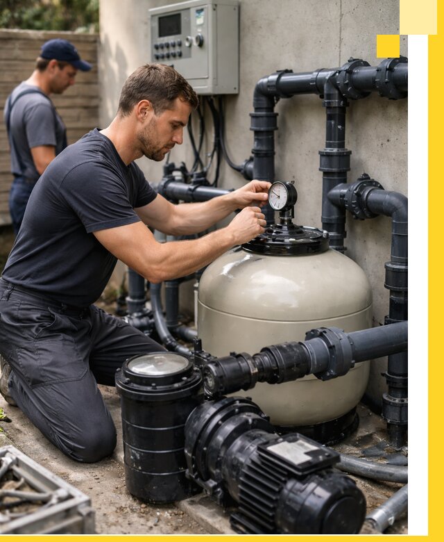 Поставка и монтаж фильтровального оборудования для бассейнов в Советской Гавани