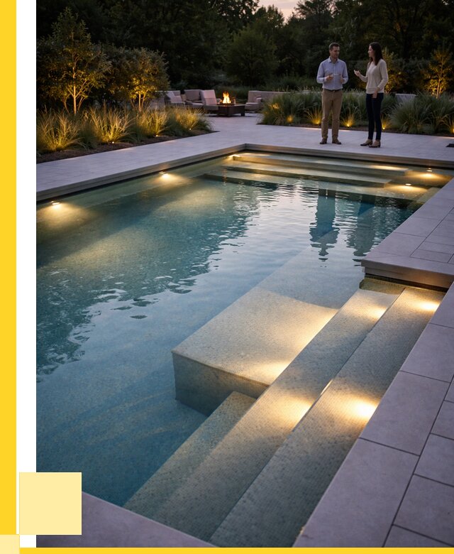 Освещение бассейнов в Советской Гавани под ключ от 25973 р. | ЭриданСвс