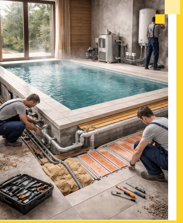 Проектирование и строительство тёплых бассейнов в Советской Гавани