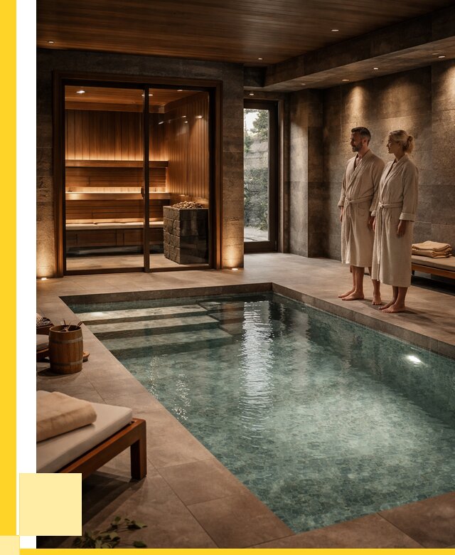 Сауна с большим бассейном в Советской Гавани от 1246680 р. ЭриданСвс