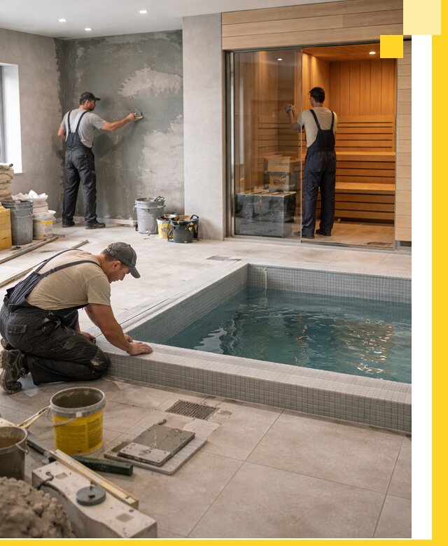 Проектирование и строительство сауны с бассейном в Советской Гавани