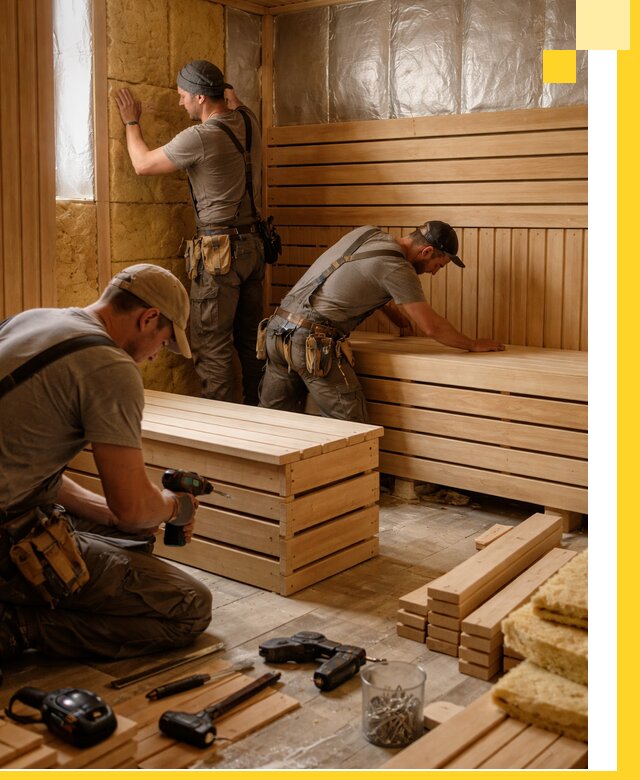 Профессиональное строительство саун под ключ в Советской Гавани