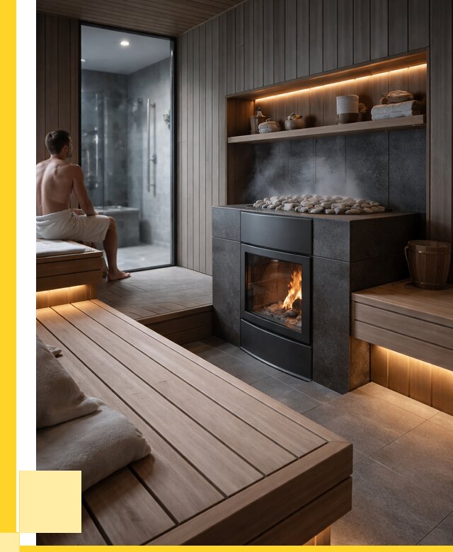 Проект сауны в частном доме в Советской Гавани от 36362 р. | ЭриданСвс