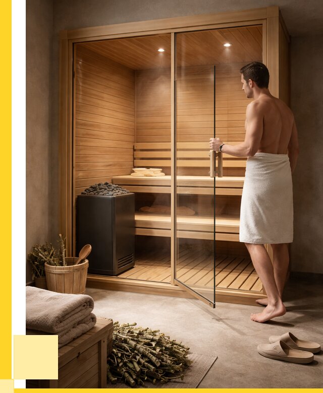 Купить мини сауны для дома в Советской Гавани от 72723 р. ЭриданСвс