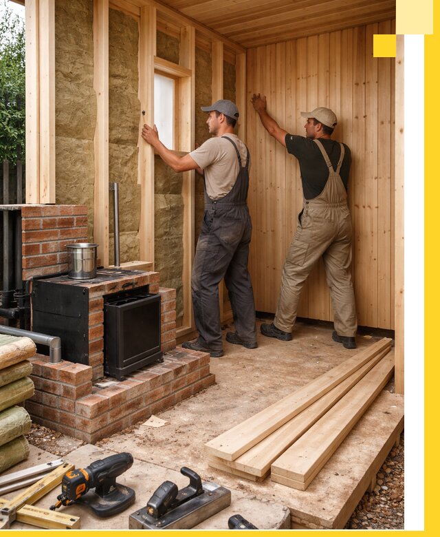 Строительство и установка дачных саун под ключ в Советской Гавани