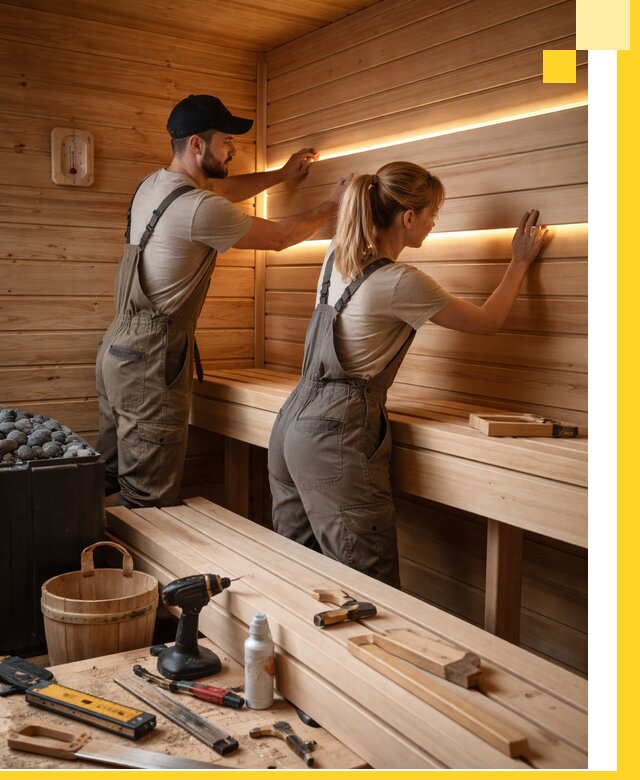 Дизайн саун и бань под ключ с индивидуальным проектом в Советской Гавани