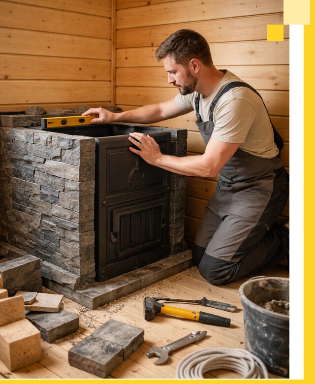 Производство и установка печей для саун под ключ в Советской Гавани