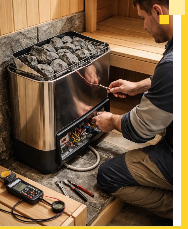 Продажа и установка электрокаменок для саун в Советской Гавани